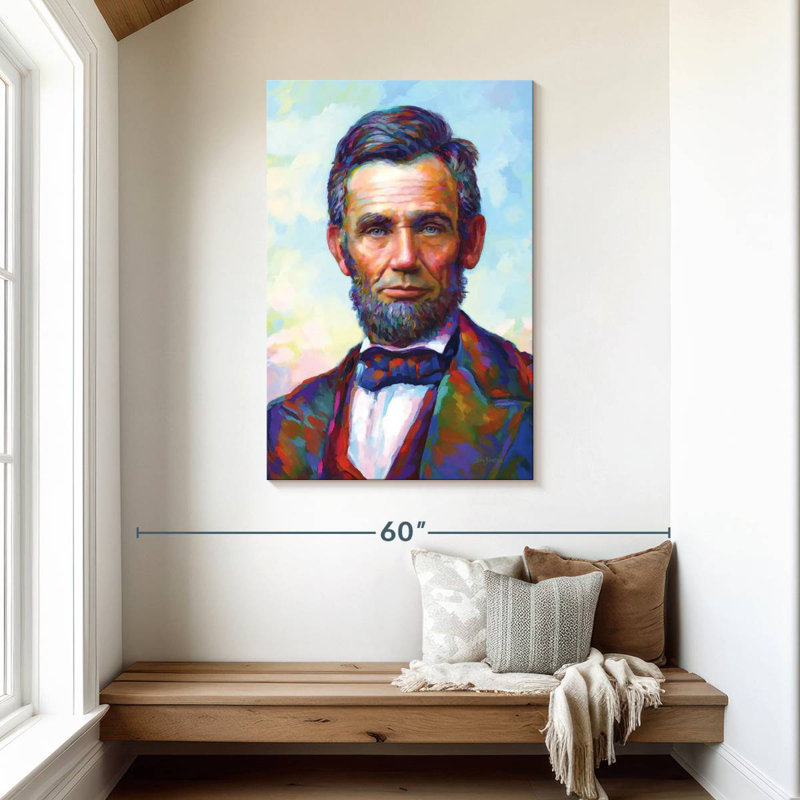 Abraham Lincoln II, H 45 po x l 30 po
