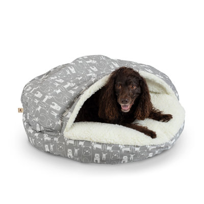Snoozer Indoor/Outdoor Solarium Round Cozy Cave Dog Bed - Wag Collection