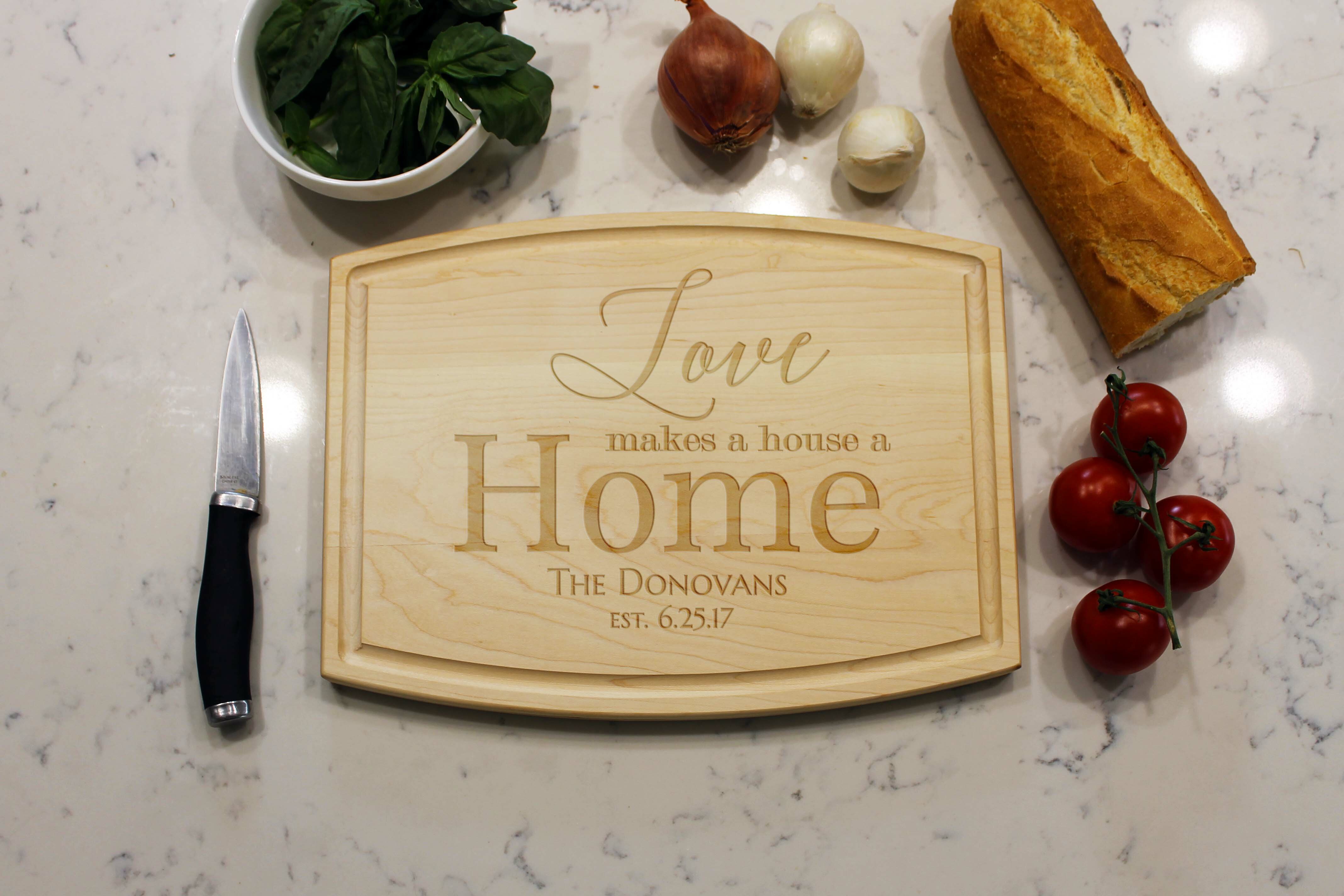 Grandma's Kitchen  Personalized Cutting Boards - Etchey