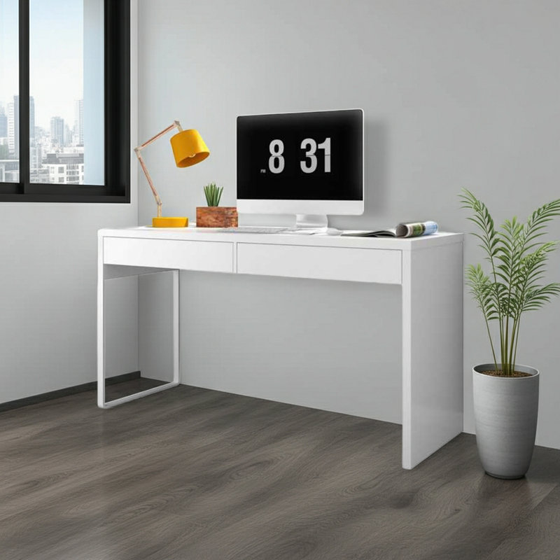 Writing Desk, Artik White