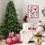 Arbre de Noël pleine forme avec pointes - aiguilles mixtes Pe / Pvc, base large pour les grands espaces, structure à charnières pour une installation facile, support en métal pour un soutien solide *-1801004469
