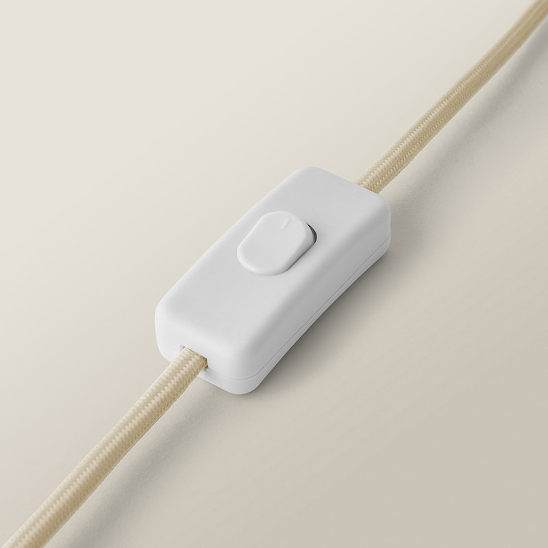 Ceramic Table Lamp, Beige