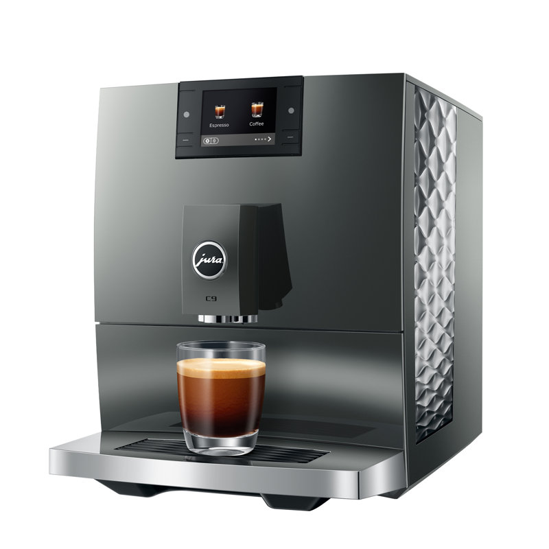 C9 Coffee And Espresso Machine, Dark Inox