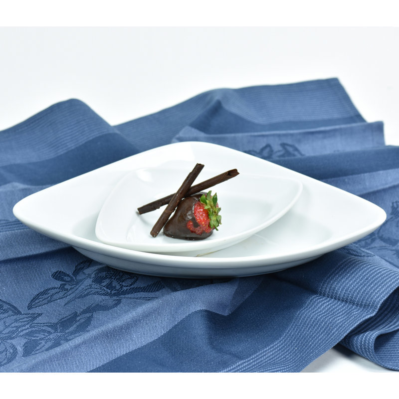 Grande assiette triangulaire Chesterland 12,5 po