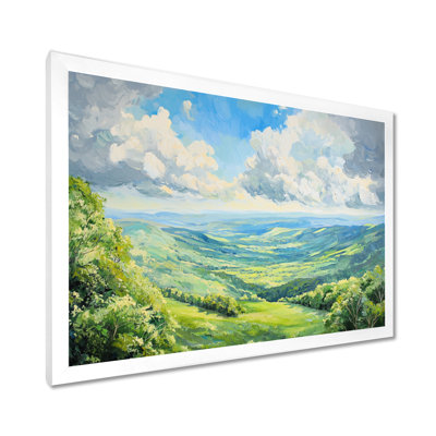 Shenandoah Vista Virginia Prairies II - Virginia Wall Art