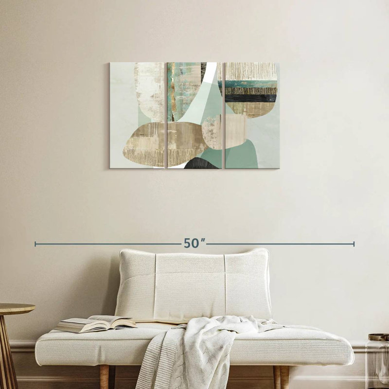 Avery Mixed Celadon, 20" H x 33" W
