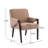 Vireo 6-Person Rubberwood Dining Table Set With Upholstered Chairs-128967554