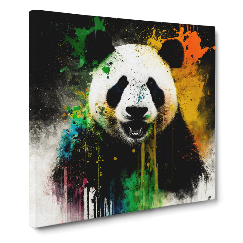 Panda Expressionism - No Frame Print
