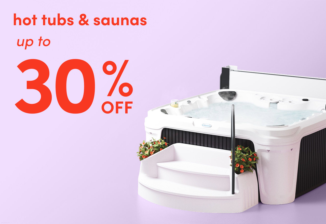 hot tub & sauna clearance