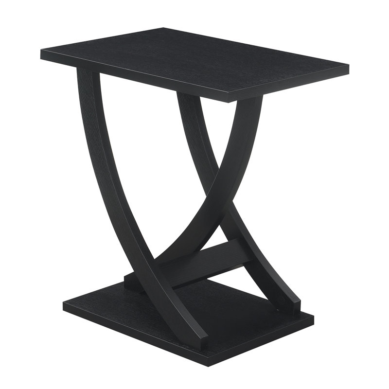 Table de bout Criss-Cross Arbri, Noir