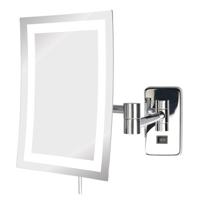 Miroir de maquillage mural lumineux 6,5 "x 9" Almarina