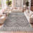 Amir Moroccan Beni Souk Gray/Cream Rug-717586112
