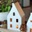 Lanternes de bougie 8,75 "H Town House-1634071256