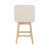 Linen Seat/Brown Frame 