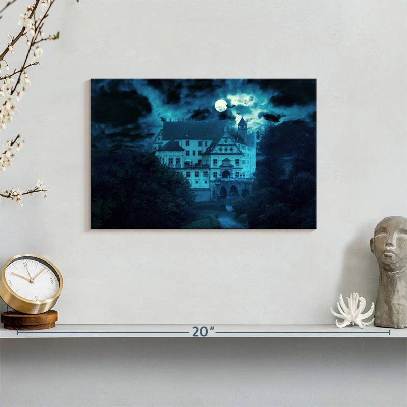 Hitzel Sinister Haunted House, 8" H x 12" W