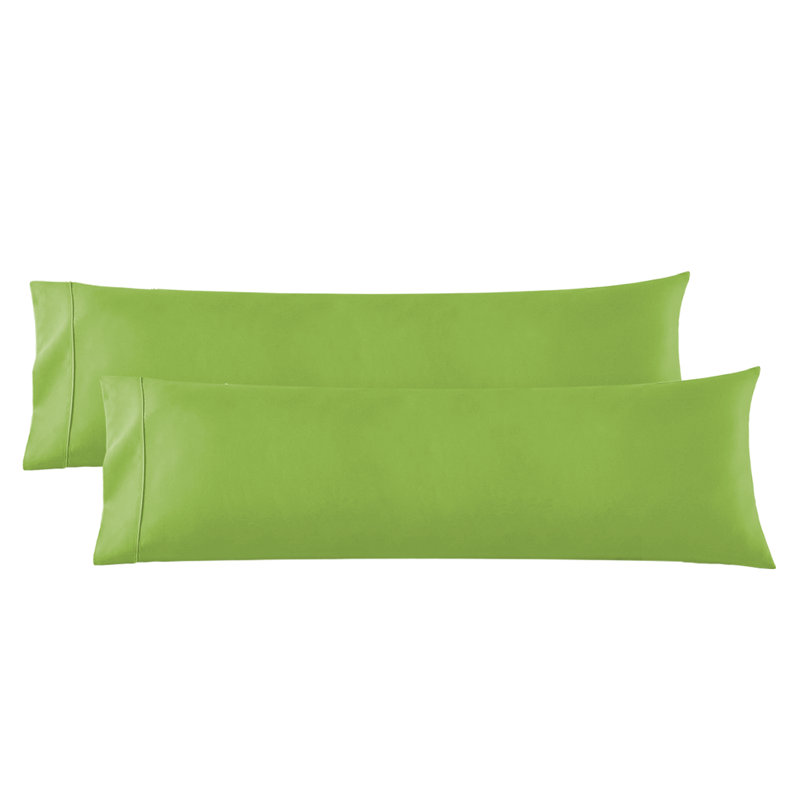 Nestl 1800 Thread Count Body Pillowcase, Garden Green