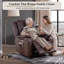 Leather Power Recliner and Recliner-1928681115