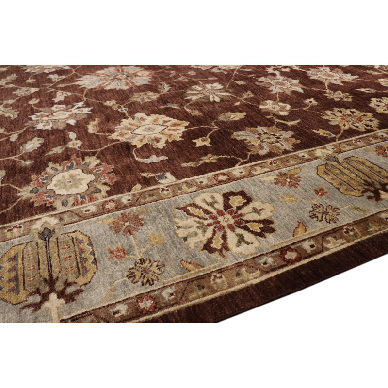 Melody Hand Knotted Wool Floral Indoor Rug