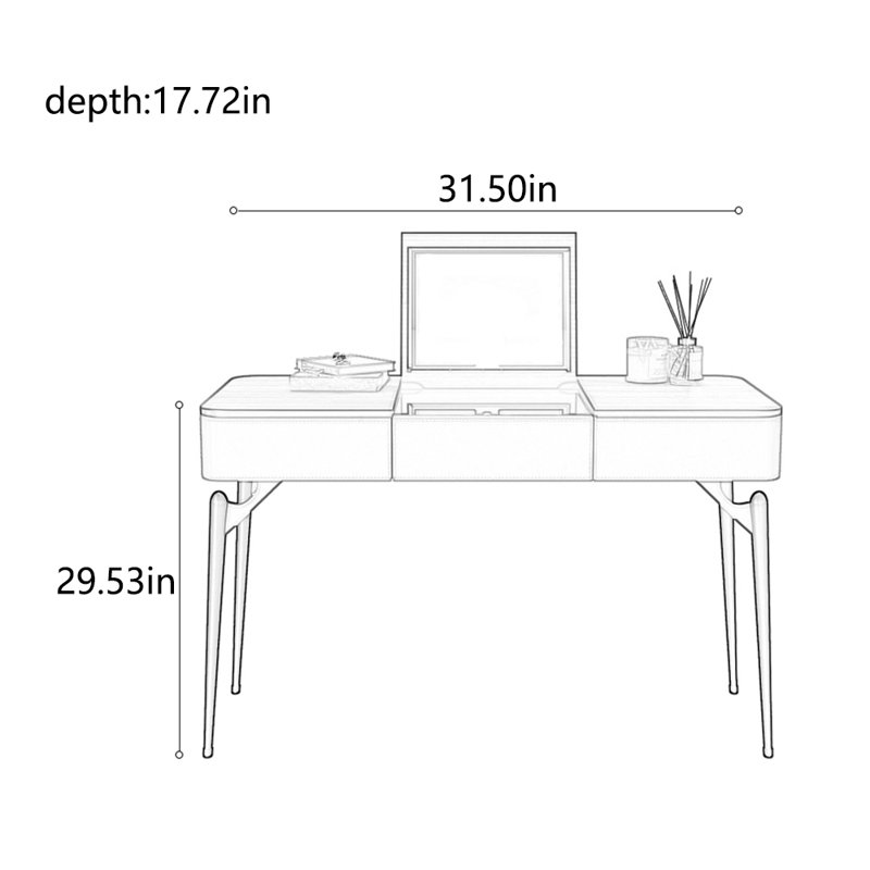 Commode en bois massif
