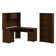 Shelonda 3 L-Shaped Computer Desk Office Set