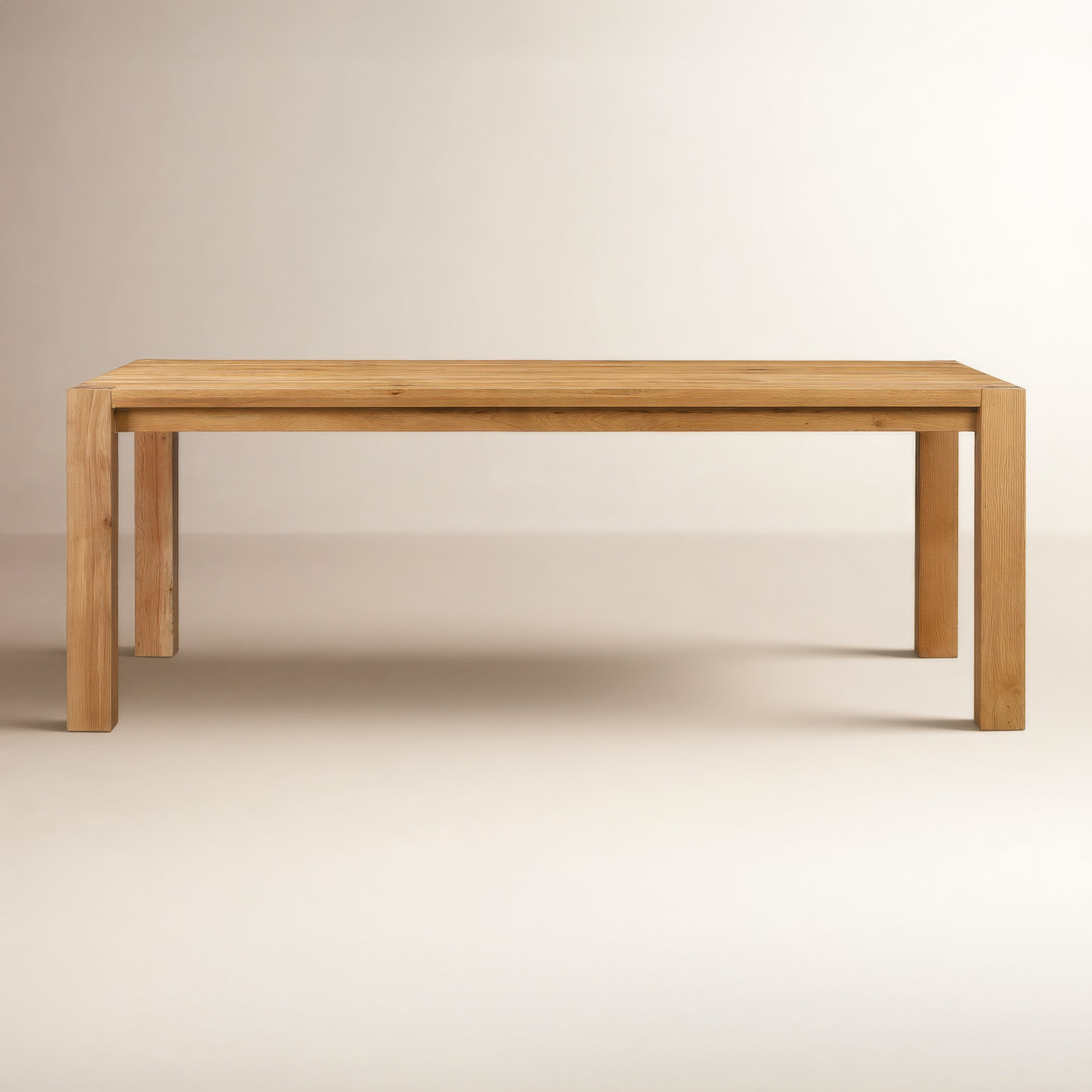 Dublin 122" Extendable Oak Dining Table