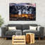 Park City Ski Slopes, reproduction sur toile-329004811