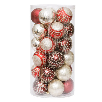 Ensemble de 30 boules incassables 30 pièces