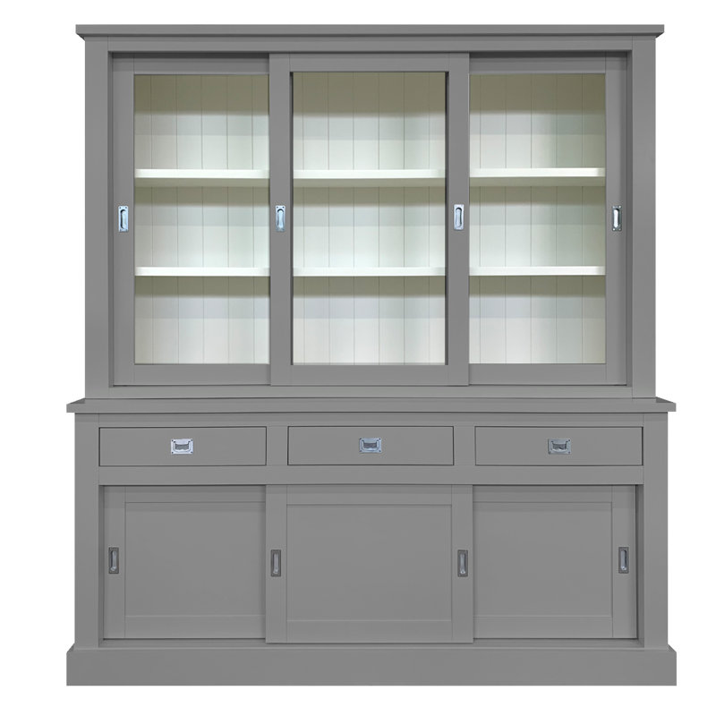 Lemire Standard Display Cabinet, Dusty Grey