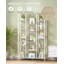 Bookshelf, 6 Tier Bookcase with 15 Open Display Shelves, Adjustable Storage Shelving Unit for Living Room, Home Office, 30 x 100 cm -1760564674-1758512244