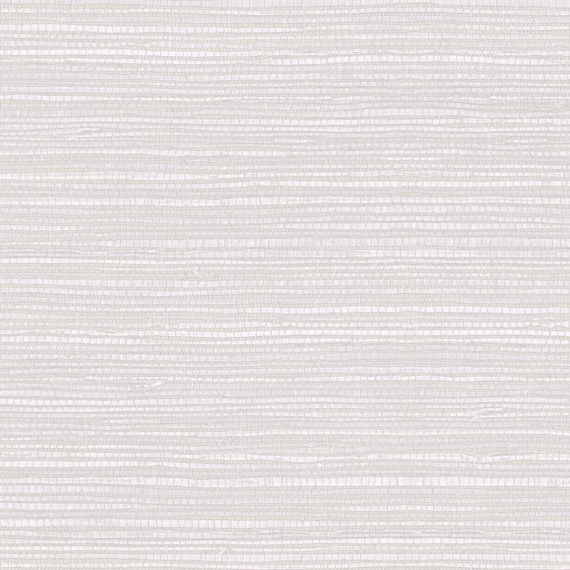 Emperor Grasscloth Emerald Wallpaper, Pearl