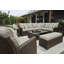 Chaise de patio avec coussins Evolo