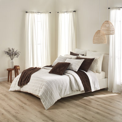Ensemble de housse de couette en coton 3 pièces Splendid Quinn - douce, aérée et estivale