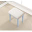 Ensemble coiffeuse et tabouret de maquillage Moniys-777271970