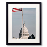 Us Capitol Print by Angela Pan