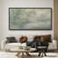 «Abstract Green Blue Landscape Scenery», impression sur toile encadrée de décorations murales surdimensionnées-111653815-111653816