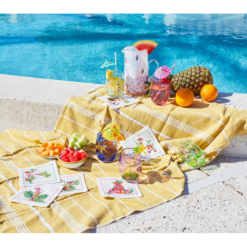 Tropicana Cocktail Napkin in a Gift Box
