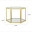 Table basse de salon avec table basse et table d'appoint