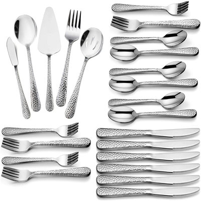 Red Barrel Studio® Criswell Stainless Steel (18/0) Flatware Set - Service for 12
