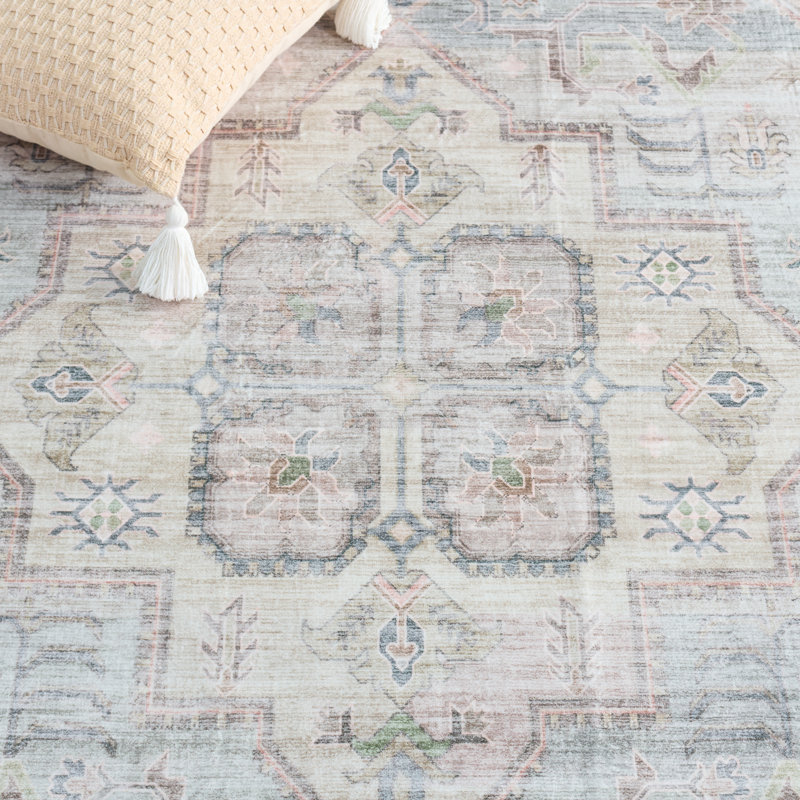 Arizona 328 Performance Machine Washable Oriental Rug, Rectangle 9' x 12'