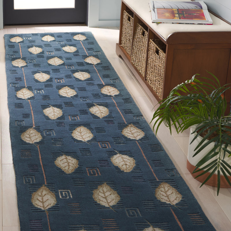 Berkley Hand Hooked Wool Pile Rug, Runner 2'6" x 10'