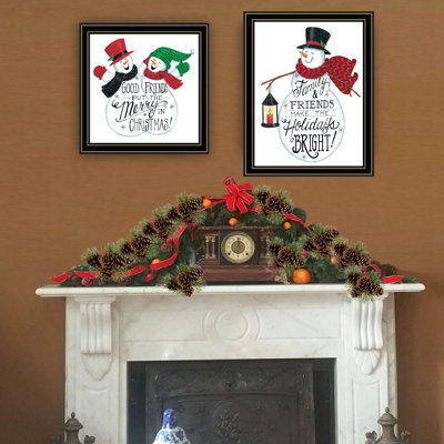 Transformative Home Art - Good Friends , 17.5X13.75X1, Multicolor Wood+Paper Artistic Living Room Expression 18"X14"X1",