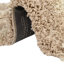 Tapis de couloir contemporain de couleur brune Dimia-71211101