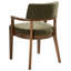 48cm H Boucle Upholstered Upholstered Back Armchair-2145954635