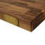 CONSDAN Butcher Block Counter Top, Solid Walnut Hardwood Countertop, Prefinished with Food-Safe Oil-154954931