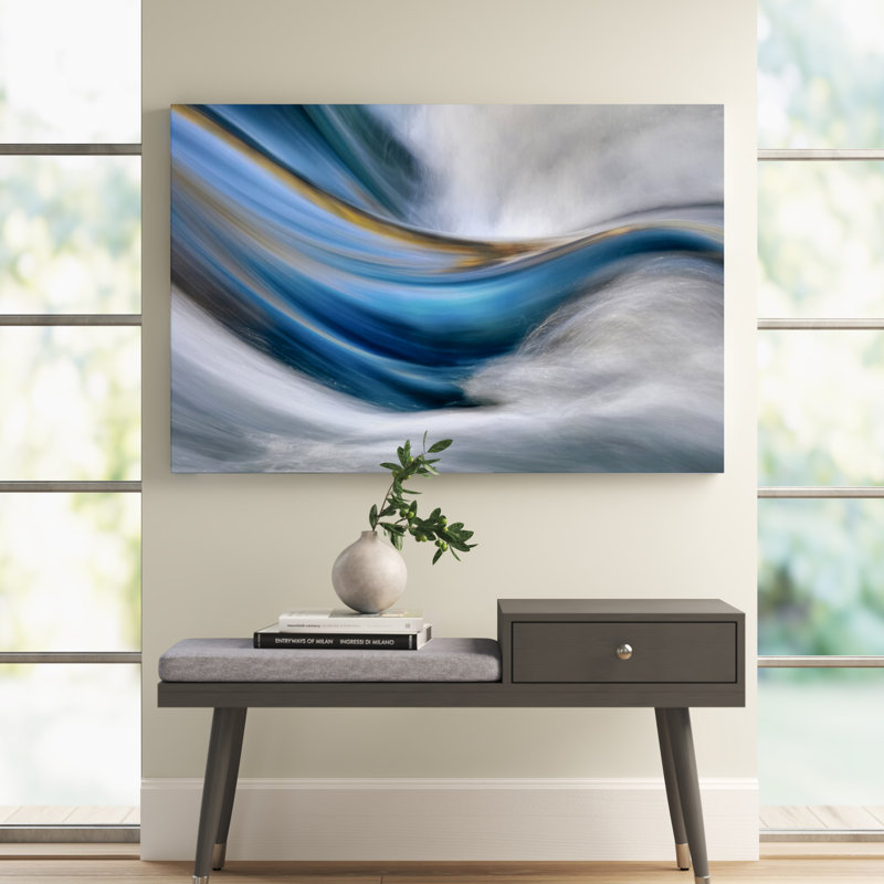 " So Gentle, So Furious " by Ursula Abresch, 32" H x 48" W x 1.25" D