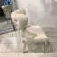 Tufted Velvet Full Back Side Chair-1835389219