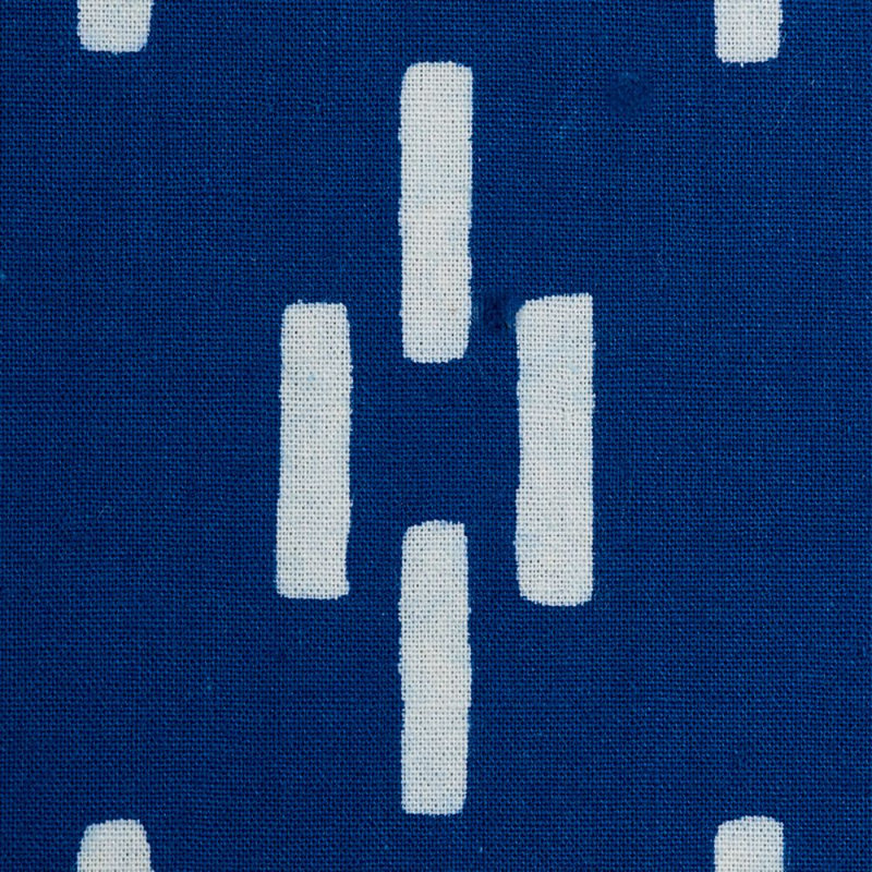 Tissu Schumacher x Molly Mahon, Bleu