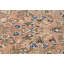 Tapis de couloir oriental semi-antique à motif floral 4X9