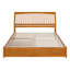 Lit plateforme Imarion avec pied de lit à panneau et lit gigogne-742129038-742129045