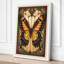 Monarch Study Art Deco 1 Piece Wrapped Canvas Wall Art-1656989329-1656989334